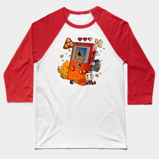 Retro Gaming - Red version Baseball T-Shirt